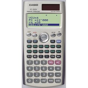 Casio Calculatrice FC 200 V - Publicité