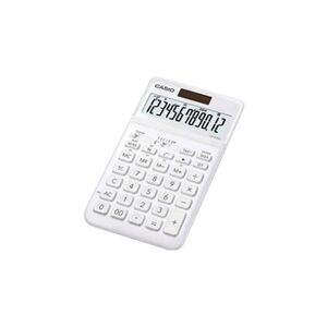 Casio Calculatrice de bureau JW-200SC blanc solaire, à pile(s) - Publicité