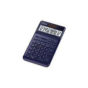Casio Calculatrice de bureau JW-200SC bleu marine solaire, à pile(s) - Publicité