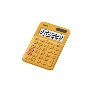 Casio Calculatrice de bureau MS-20UC orange solaire, à pile(s) - Publicité