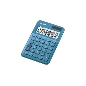 Casio MS 20UC BU Calculatrice de bureau Bleu - Publicité