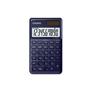 Casio SL-1000SC-NY Calculatrice de poche bleu marine Ecran: 10 solaire, à pile(s) (l x H x P) 71 x 9 x 120 mm - Publicité