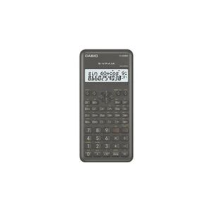 Casio FX-82MS-2 Calculatrice scolaire noir Ecran: 12 à pile(s) (l x H x P) 77 x 14 x 162 mm - Publicité