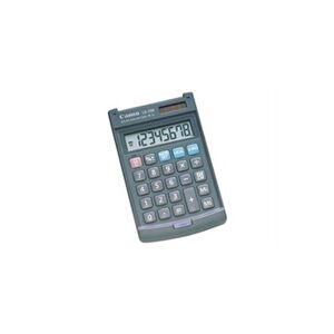 Canon LS-39E - Calculatrice de poche - 8 chiffres - panneau solaire, pile - gris foncé - Publicité