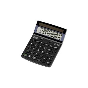 Citizen Office ECC-310 Calculatrice de bureau noir Ecran: 12 solaire (l x H x P) 107 x 34 x 173 mm - Publicité