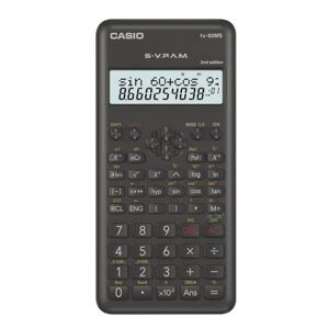 Casio Calculatrice scientifique  FX-82MS-2 Noir - Publicité