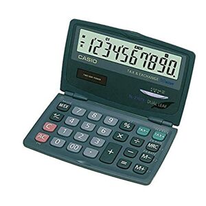 Casio SL-210TE Calculatrice de Poche Anthracite Ecran: 10 Solaire, à Pile(s) (l x H x P) 120 x 12.5 x 73 mm - Publicité