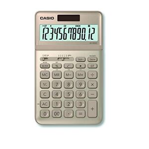 Casio JW 200 SC GD Calculatrice de Bureau Or - Publicité