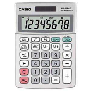Casio MS-88ECO Calculatrice financière solaire Gris - Publicité