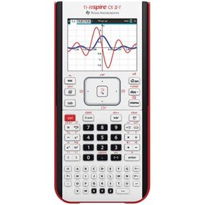 Texas Instruments Calculatrice graphique TI-Nspire CX II-T NSCX2/TBL/3E14 Bleu clair