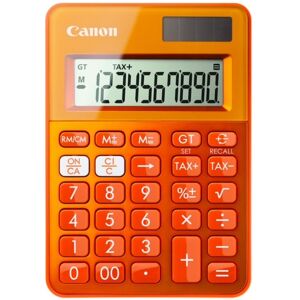 Canon Calculatrice de poche LS-100K MOR Orange 0289C004 - Lot de 2 - Publicité