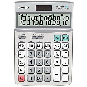 Calculatrice de bureau DF-120ECO - 12 chiffres