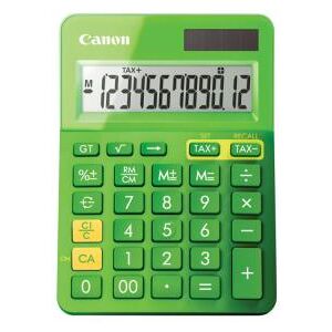 Calculatrice de bureau Canon LS-123K - 12 chiffres - Verte - Publicité