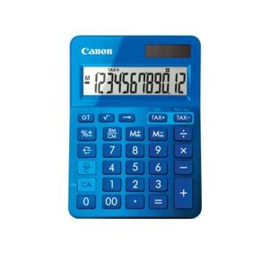 Calculatrice de bureau Canon LS-123K 12 chiffres - bleu - Publicité