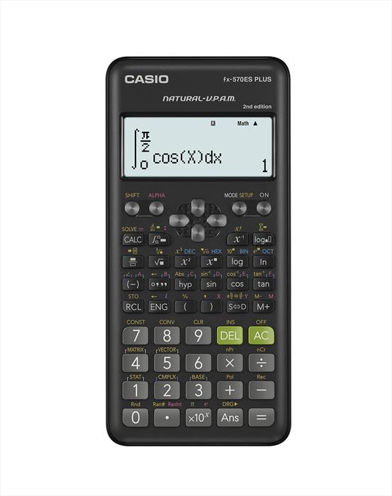 Casio Fx-570es Plus-2-nero