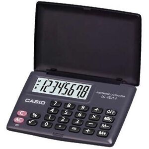 Casio Big Display Pocket Calculator (LC160LV)