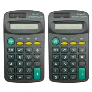 SOL (2pk Bundle) Calculator with AA Battery   Handheld Calculator