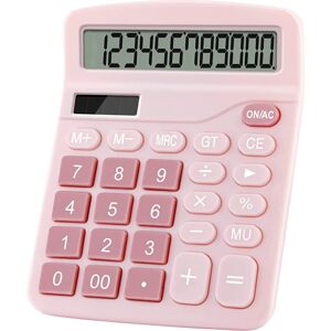 Tlily 12 Digits Electronic Calculator Solar Calculator Calculator Office Financial Bas