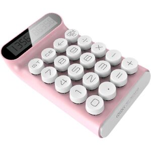 Jojomino Locock Calculator Portable 20 Keys Multifunctional 10 Digital LCD Calculator for