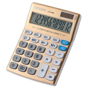 Dsport CT-990 Electronic Calculator 12 Bit Superior Quality Large Solar and AA Battery