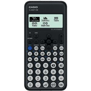 Casio Classwiz Scientific Calculator Black FX-83GTCW-W-UT