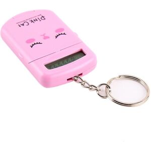 TOMTOP JMS Mini Calculator Cute Cartoon with Keychain 8 Digits Display Portable Pocket Size Calculator for