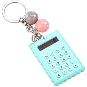 Generic Silicone Button Cute Keychain Calculator, Portable Pocket Calculator, Keychain Calculator, For Kids, Students, Kids (#1)