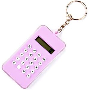 EAJORN Portable Calculator with Keychain Buckle 8 Digits Basic Calculator with Maze for Kids Students Birthday Party Favor