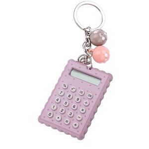 Generic Silicone Button Cute Keychain Calculator, Portable Pocket Calculator, Keychain Calculator, For Kids, Students, Kids (#3)