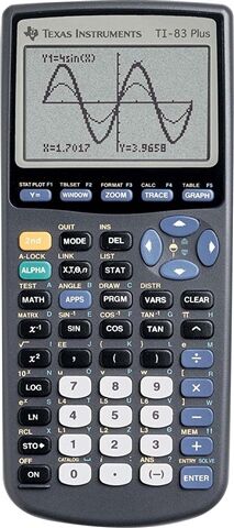 Refurbished: Texas Instruments TI-83 Plus Graphing Calculator, B
