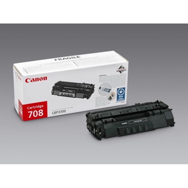 Canon Original Canon LBP-3360 Toner (708H / 0917 B 002) schwarz, 6.000 Seiten, 2,21 Cent pro Seite