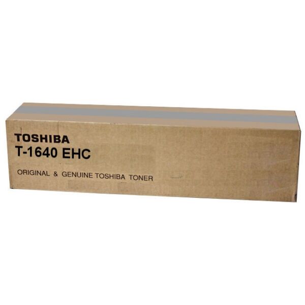 Toshiba Original Toshiba E-Studio 165 Toner (T-1640 EHC / 6AJ00000024) schwarz, 24.000 Seiten, 0,15 Cent pro Seite, Inhalt: 675 g