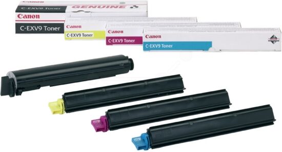 Canon Original Canon IR 3180 c Toner (C-EXV 9 / 8643 A 002) gelb, 8.500 Seiten, 0,02 Cent pro Seite, Inhalt: 170 g