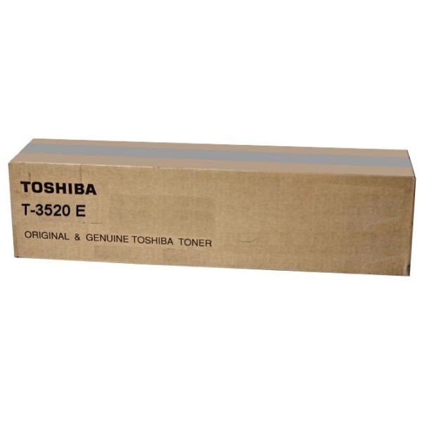 Toshiba Original Toshiba T-3520 E / 6AJ00000037 Toner schwarz, 21.000 Seiten, 0,05 Cent pro Seite, Inhalt: 675 g