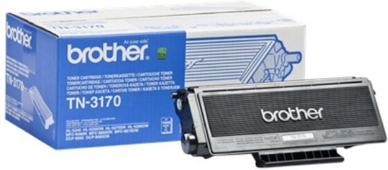 Brother Original Brother MFC-8860 DN Toner (TN-3170) schwarz, 7.000 Seiten, 1,48 Cent pro Seite - ersetzt Tonerkartusche TN3170 für Brother MFC-8860DN