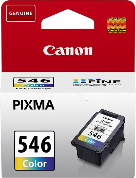 Canon Original Canon Pixma MX 495 Tintenpatrone (CL-546 / 8289 B 001) farbe, 180 Seiten, 9,66 Cent pro Seite, Inhalt: 8 ml