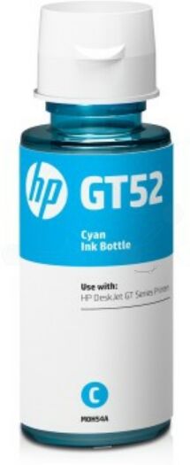 HP Original HP Ink Tank Wireless 410 Series Tintenpatrone (GT52 / M0H54AE) cyan, 8.000 Seiten, 0,1 Cent pro Seite, Inhalt: 70 ml