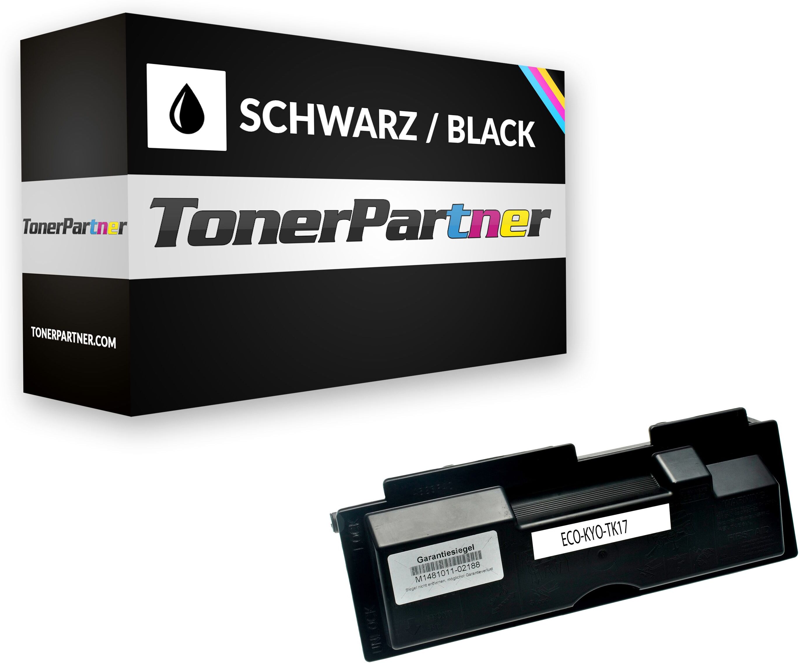 TonerPartner Kompatibel zu Kyocera FS-1000 Plus PSN Toner (TK-17 / 1T02BX0EU0) schwarz, 6.000 Seiten, 0,27 Cent pro Seite von TonerPartner