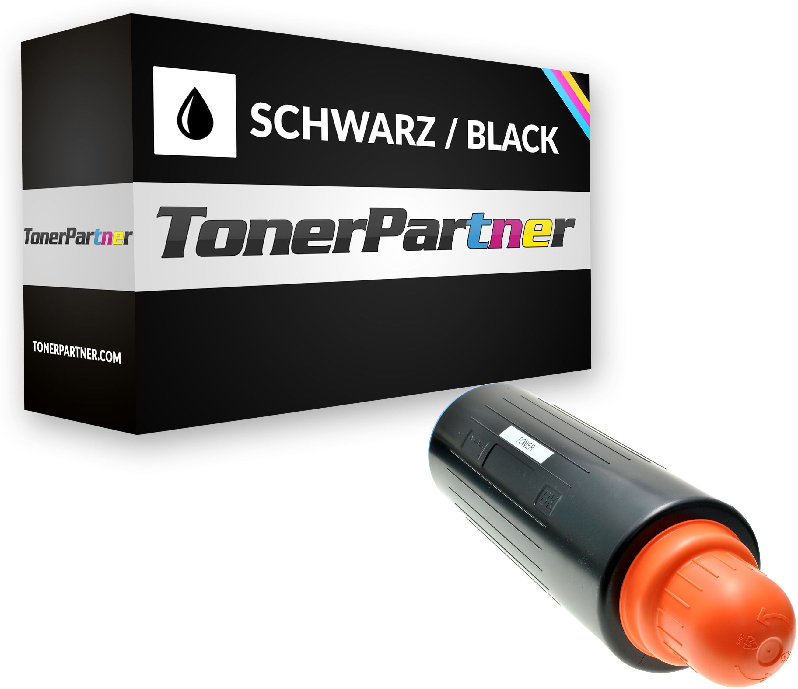 TonerPartner Kompatibel zu Canon IR 6570 Ne Toner (C-EXV 13 / 0279 B 002) schwarz, 45.000 Seiten, 0,17 Cent pro Seite, Inhalt: 2.000 g von TonerPartner