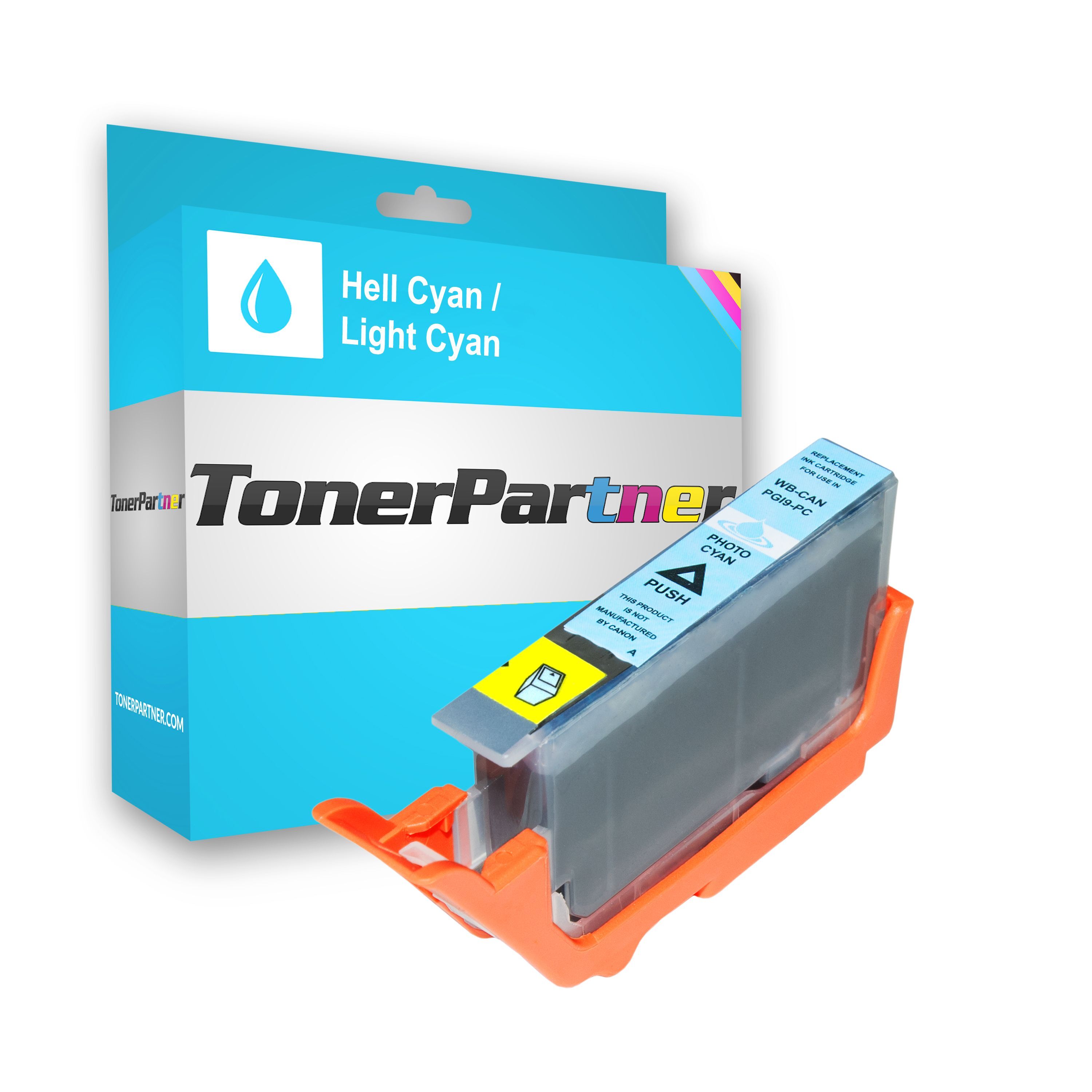 TonerPartner Kompatibel zu Canon Pixma Pro 9500 Series Tintenpatrone (PGI-9 PC / 1038 B 001) photocyan, 1.150 Seiten, 0,7 Cent pro Seite von TonerPartner
