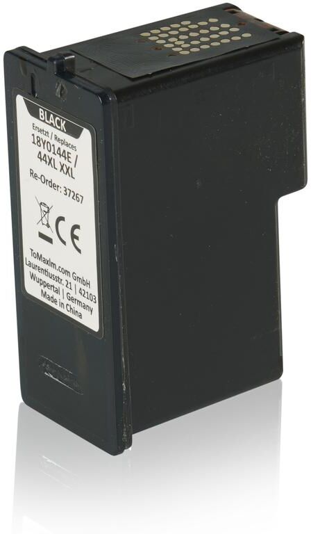 TonerPartner Kompatibel zu Lexmark X 6575 Tintenpatrone (44XL / 18Y0144E) schwarz, 500 Seiten, 3,83 Cent pro Seite, Inhalt: 21 ml von TonerPartner