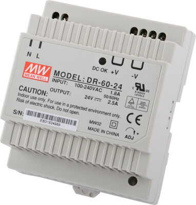 MeanWell SNT MW-DR60-24 Power Supply