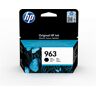 HP 963 - 24.09 ml - noir - original - cartouche d'encre - pour Officejet 9012; Officejet Pro 90XX