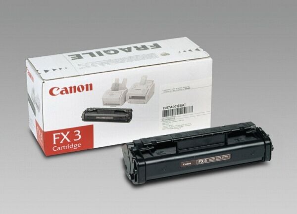 Canon Original Canon Faxphone L 80 Toner (FX-3 / 1557 A 003) schwarz, 2.700 Seiten, 2,85 Rp pro Seite