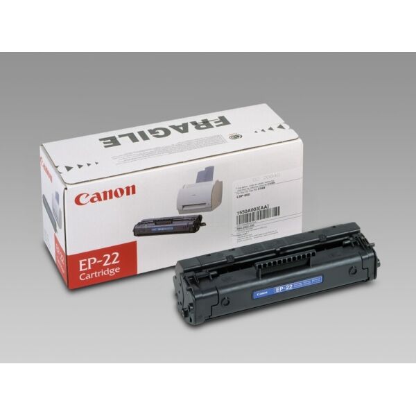 Canon Kompatibel zu HP LaserJet 1100 A SE Toner (EP-22 / 1550 A 003) schwarz, 2.500 Seiten, 2,59 Rp pro Seite von Canon