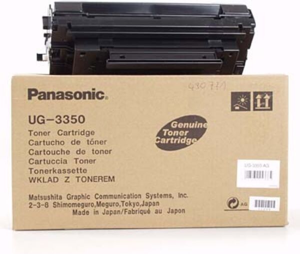 Panasonic Original Panasonic UG-3350 Toner schwarz, 7.500 Seiten, 1,1 Rp pro Seite - ersetzt Panasonic UG3350 Tonerkartusche