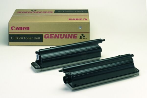 Canon Original Canon C-EXV 4 / 6748 A 002 Toner schwarz Multipack (2 St.), 36.600 Seiten, 0,3 Rp pro Seite, Inhalt: 1.650 g