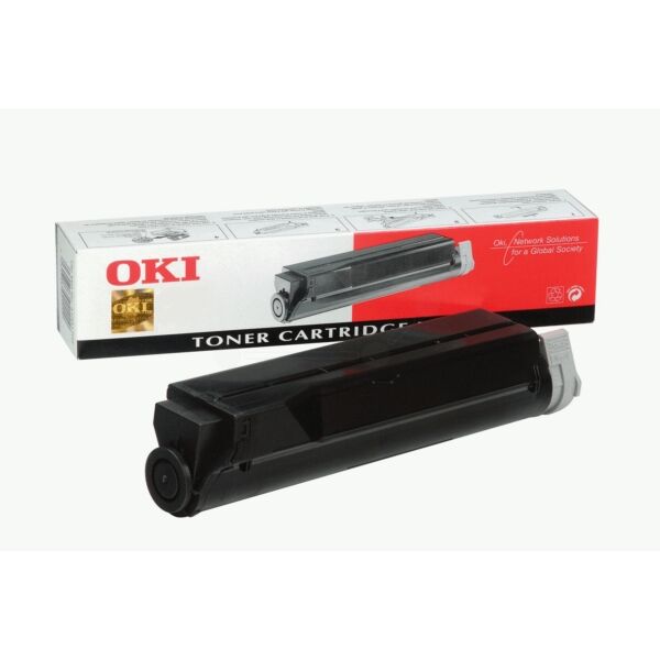 Oki Original OKI Okipage 12 EX Toner (40433203) schwarz, 2.500 Seiten, 1,13 Rp pro Seite - ersetzt Tonerkartusche 40433203 für OKI Okipage 12EX