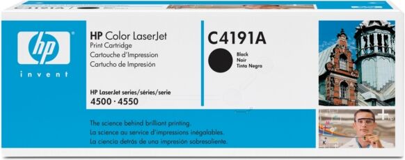 HP Original HP Color LaserJet 4500 Series Toner (C 4191 A) schwarz, 9.000 Seiten, 0,73 Rp pro Seite