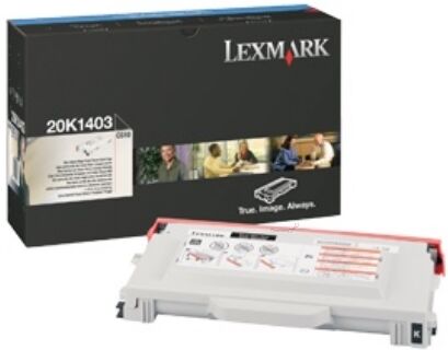 Lexmark Original Lexmark 20K1403 Toner schwarz, 10.000 Seiten, 1,82 Rp pro Seite - ersetzt Lexmark 20K1403 Tonerkartusche